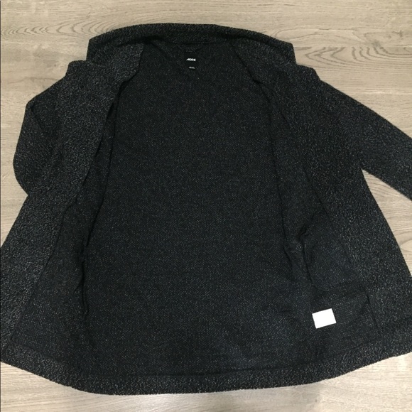 XS cardigan coat jacket marled grey pockets EUC - Picture 14 of 15